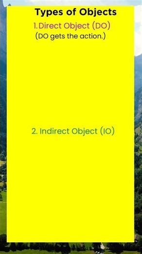 Daily English in Action: Direct Object vs Indirect Object (Made Easy)#directobject