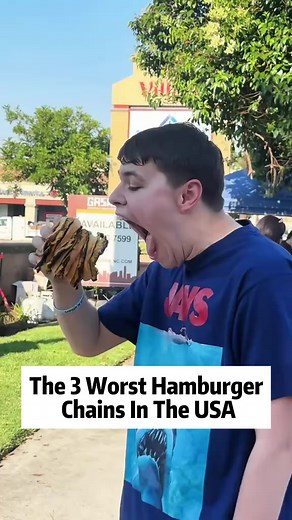 The 3 worst hamburger chains in usa #hamburger #fyp #tiktok #foryoupage #world #us #inusa | Vibe booster01