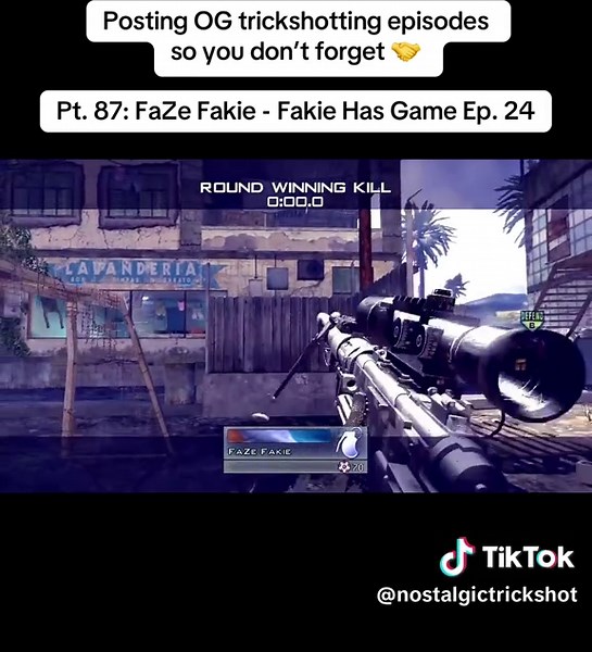 FaZe Fakie - Epic Trickshotting Moments in MW2