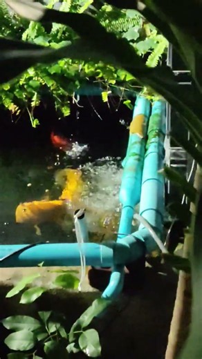 อาหารปลาคาร์ฟโปรตีน42%ที่ช่วยระบบกรองน้ำได้ดีถึงอุปกรณ์จะน้อยSAiko.koi #koi #fishing #koifish
