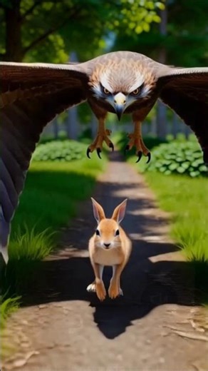 Eagle Hunting Hare #ancientworld