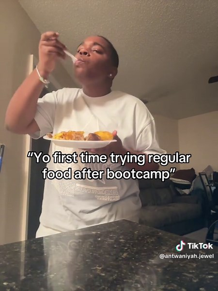 Trying Regular Food After Bootcamp: A Navy Experience