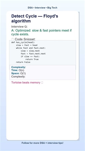 Detect_Cycle Dsa #amazon #coding #programming #interview #software #developer #viral