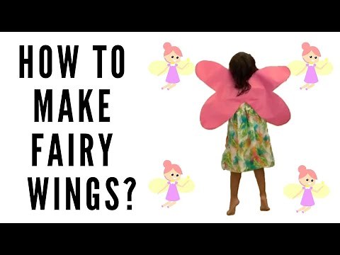 How to make fairy wings? Quick and Easy Tutorial!