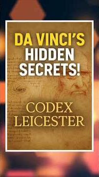 Da Vinci’s Secret Book : Codex Leicester #shorts #facts