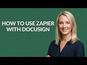 How to Use Zapier with Docusign - Julia'sTutorials