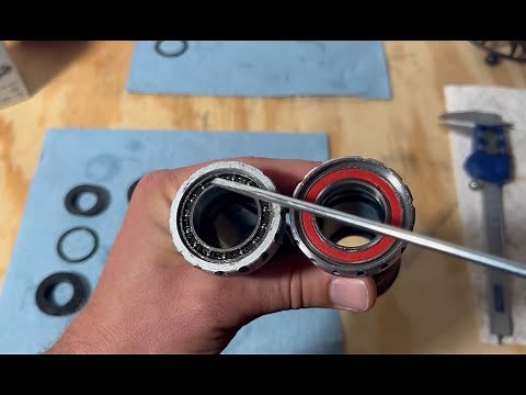 Shimano Hollowtech II Threaded External Bottom Bracket Bearing Replacement