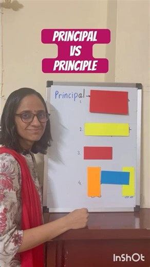 Most Common English Mistake: Principal 👩‍🏫 vs Principle 📐