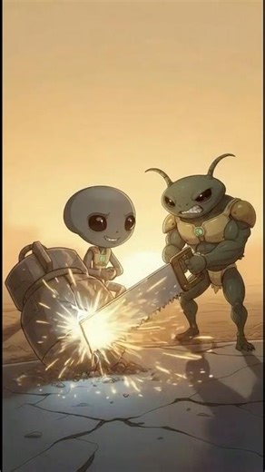 The Cunning Alien: How One Trick Changed Everything #3danimation #alien #funny