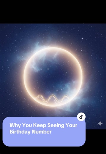 Why you keep seeing your birthday number. A personal activation code. When your birthday number shows up, it’s not random — it’s a direct message from your Higher Self. This is your soul’s frequency reminding you that you’re stepping into the version of you that your spirit has been guiding you toward. If you’re seeing it more often lately… you’re in an active timeline shift. #creatorsearchinsights #angelnumbers #numerology #synchronicity #awakeningjourney