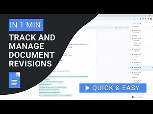 Google Docs Version History Tutorial: How to Track and Manage Document Revisions