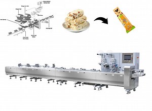 [Hot Item] 9 Servo Motors Crisp Pillow Packing Machine/Food Packaging Machine