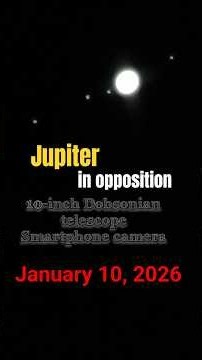Jupiter in opposition ✨️ #space #astronomy #telescope #jupiter