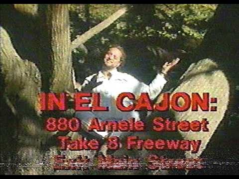 1984 Federated stores Shadoe Stevens up a tree TV ad