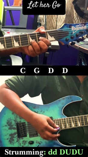 Let her Go— easier than you think!#LetHerGo #BeginnerGuitar #EasyGuitar #GuitarLesson #Passenger