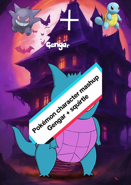Pokémon character mashup design I’ve created of Gengar and squirtle. This is just a fun little character design of how i would imagine a Pokemon of gengar and squirtle if they were crossed or inspired by each other #gengar #squirtle #pikachu #pokemon #pokemontiktok #dressup #halloween #ghost #spooky #spookyseason #halloweencostume #draw #drawing #drawingtutorial #howto #howtodraw #howtodrawanime #anime #procreate #ipaddrawing #art #cartoon #character #characterdesign #mashup #mashups #characterm
