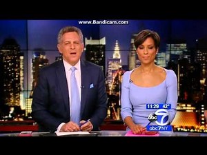 WABC Channel 7 Eyewitness News at 11 Close 12/31/2015
