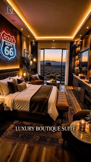 Dusty Route 66 Motel Room Turned Into a Luxury Boutique Suite