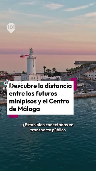 Conexiones de transporte en Málaga para nuevos minipisos