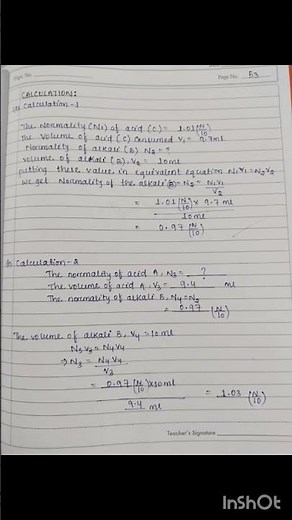DOUBLE TITRATION 👆|| Chemistry Practical Note// Chemistry ✨