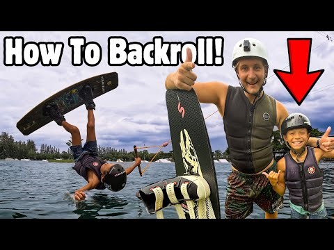 I Taught Him How To Air Trick Backroll In 1 Hour! - Wakeboarding