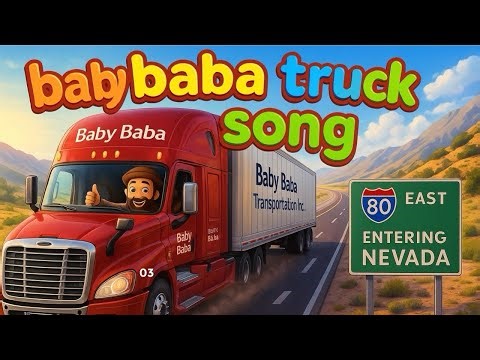 🎵 Truck Song for Kids | Lori (لاري) | Fun Dari Kids Music | Baby Baba TV