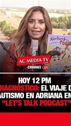 Adriana calhoon on Instagram: "HOY 12 PM ⭐️ Más alla del diagnóstico: 👉 EL VIAJE DE UNA FAMILIA A TRAVÉS DEL AUTISMO en 😘 ADRIANA EN COMPLICIDAD "Let´s Talk Podcast" 🌿 Traído a ti por Goya 💄 TODAY 12 PM 💫 Beyond the diagnosis: A FAMILY'S JOURNEY 🥰 THROUGH AUTISM on 🌼 ADRIANA IN COMPLICITY "Let's Talk Podcast" 🌸 Brought to you by Goya 💋 Fb: @adventureswithalejandro Ig: @adventureswithalejandro #AcMediaTV #AdrianaEnComplicidad #AdrianaCalhoon #LetsTalkPodcast #autismo"