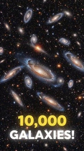 The Hubble Deep Field Photo! #spacefacts #hubble #NASA