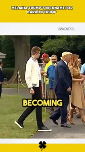 Melania Trump's nickname for Barron Trump #facts #trump #usa | Rumahtya