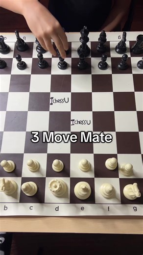 The best chess trick ♟️ with white pieces😱#chess #checkmate #chessgame