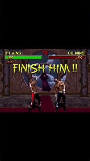 PC: Mortal Kombat II Jax Friendship and Babality vs Jax - MKAK