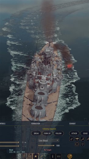 Torpedoes Strike HMS Berwick | War on the Sea Gameplay