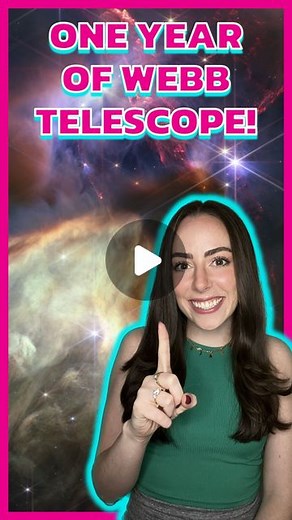 Astro Alexandra on Instagram: "Alert! I’ve never seen anything like this new image released by @nasawebb! It’s been ONE FULL YEAR and I’m celebrating the brains behind the scenes @northropgrumman! #space #astronomy #ad #WebbTelescope"