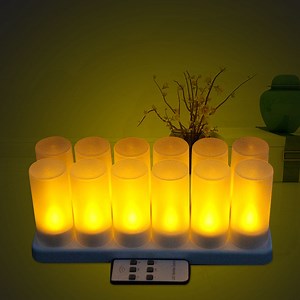 [Hot Item] 2022 New Flameless Remote Control Rechargeable LED Candle Light