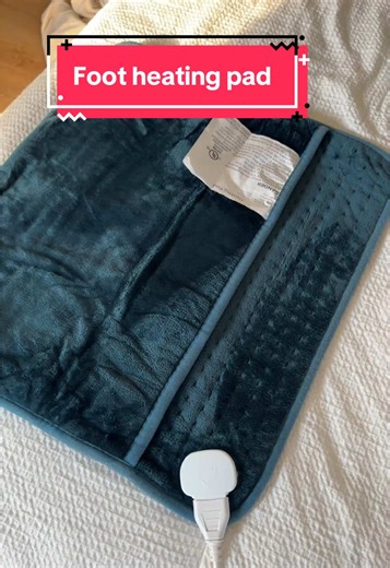Relieve Cold Feet with a Comforting Heating Pad