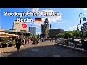 Zoologischer Garten is a paradise for animal lovers and sights in Berlin 🇩🇪[4K]