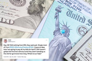 Fury over $1,400 stimulus check delay for those on Social Security benefits