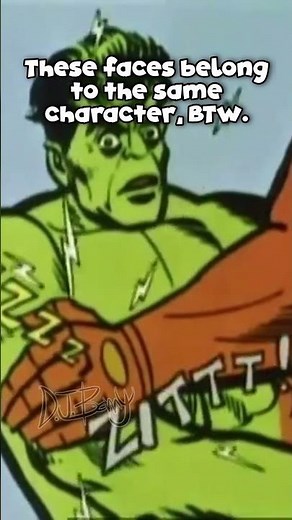 I think they forgot the Hulk's model sheets #shorts #MarvelComics