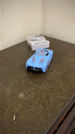 Powerful Sky Blue Ferrari Remote Control RC car Striking Portable Fan