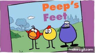 PBS Kids | Peep and The Big Wide World Games | Peep's Feet - PBS Kids Games on Make a GIF
