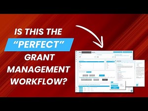 Is this the Perfect Grant Management Workflow?