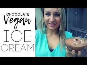 How to Make Vegan Chocolate Ice Cream: Healthy Plant Based Recipe