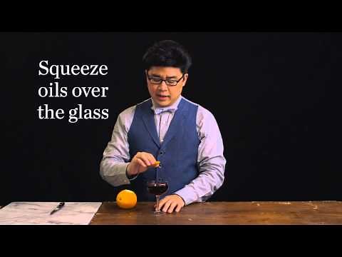 How to Garnish a Cocktail with a Coin Twist