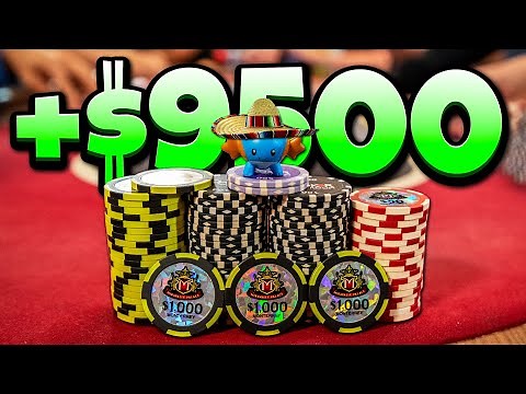 The BEST Poker Action is in MEXICO?! In for $30k PESOS! | Poker Vlog #244