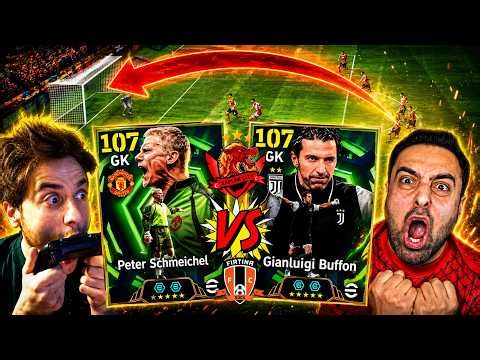 DUEL ! 107 BUFFON VS 107 SCHMEICHEL 😱 29 METER BURAK YILMAZ BOMB GOAL ! ELPESICO 26 ÜMİDİ VS EMJAN