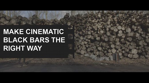 Cinematic Black Bars Done The Right Way (  Free Template Download) - FilmDaft