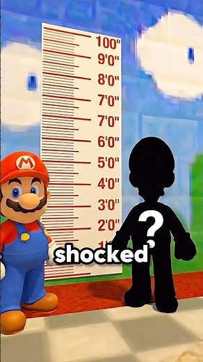 How Tall Are The Mario Characters?