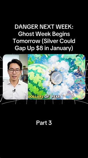 DANGER NEXT WEEK: Ghost Week Begins Tomorrow (Silver Could Gap Up $8 in January)