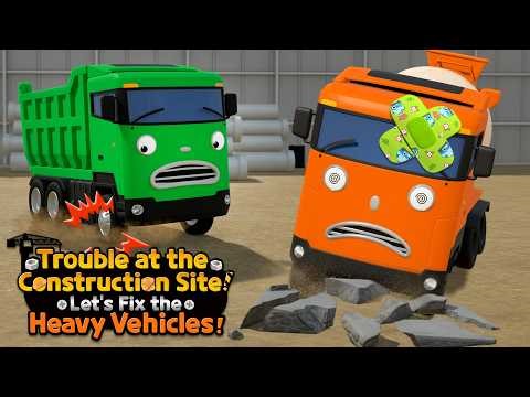 Tayo Sing-Along Movie | Let’s Fix the Heavy Vehicles! | Repair Shop Story🛠️ | Boo Boo Song
