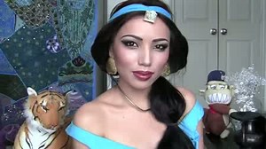 Disney's Princess Jasmine Make-up tutorial !!!!! - YouTube
